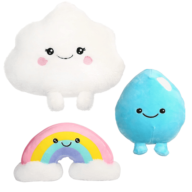 Juguete de almohada de nube de 12.0 in, juego de 3, peluches