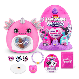 Eggzania Mini Mania Axolotl Peluche Sorpresa Unboxing con Pe