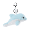 Cute Ocean Toys Llavero suave de peluche con delfín azul ma