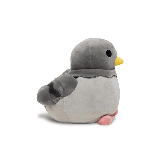 Juguete de peluche de paloma gris – Peluche de animal de pel