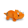 Peluche de dinosaurio naranja Triceratops – Dino de peluche