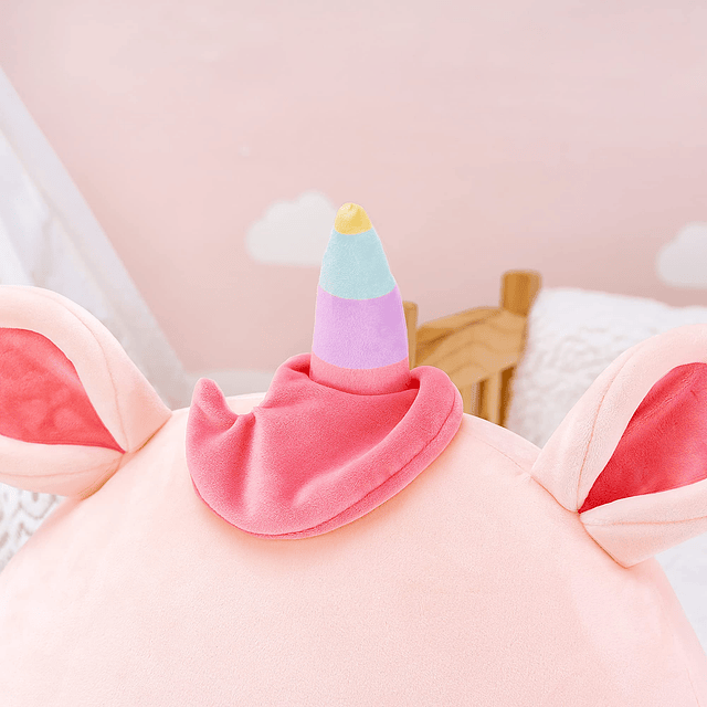 Peluche de unicornio de peluche para niños, juguetes de almo