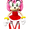 Sonic the Hedgehog Peluche Amy Rose 9 pulgadas H