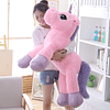 Animal de peluche de unicornio grande, almohada de felpa de