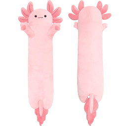 Felpa Axolotl,Almohada larga de peluche Axolotl,Animal de pe