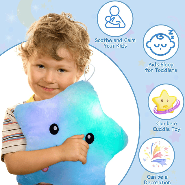 Juguetes sensoriales para niños con autismo, almohada de fel