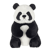 Bearington Tux Peluche Oso Panda Animal de Peluche, 11 Pulga