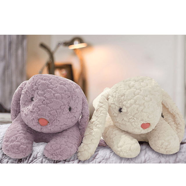 Almohada de felpa de conejo, animal de peluche de conejo, al