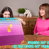 Juguetes para niños – Caja sorpresa de sirena grande con pel