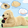 Almohada para abrazar Golden Retriever de peluche de cachorr