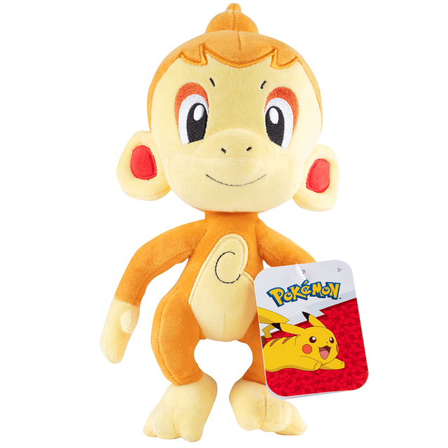 Peluche Chimchar Pokémon de 8 pulgadas Licencia oficial Ju