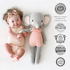 Eloise The Elephant Little 13 pulgadas Muñeca tejida a mano