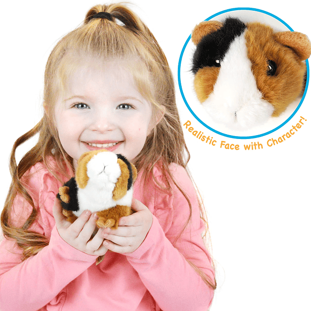 Gigi The Guinea Pig Peluche de peluche de 6 pulgadas por T