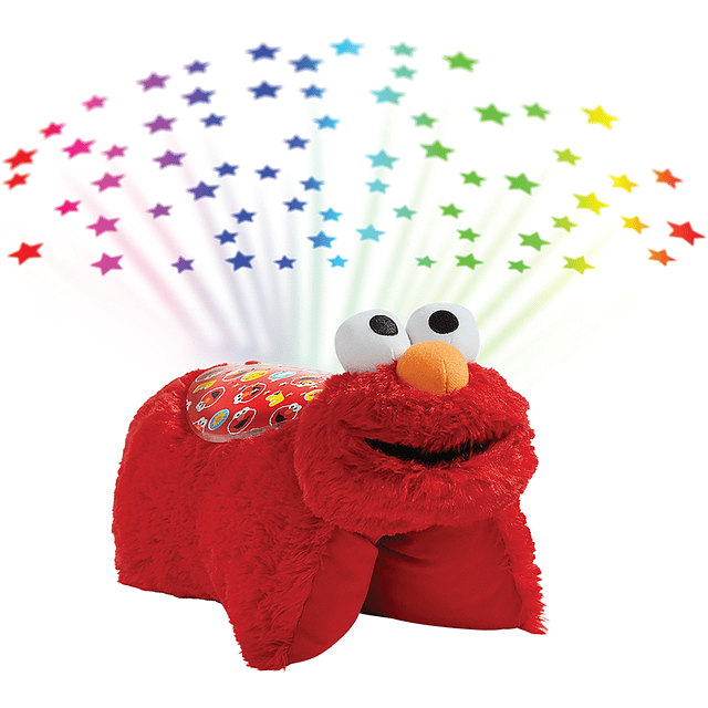 Elmo Sleeptime Lite Peluche de Barrio Sésamo, Rojo, 14.00 p