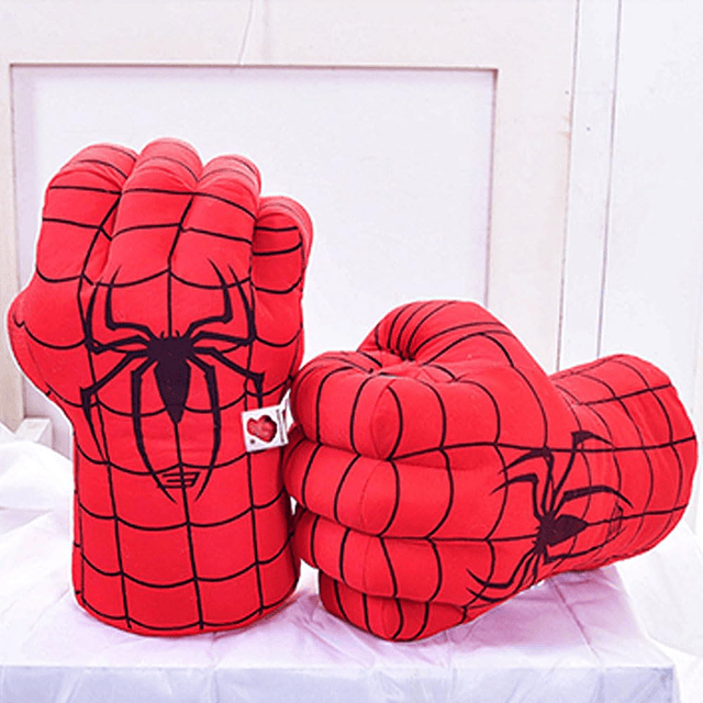 Set de Boxeo de Felpa, Peluche de Superhéroe Grande, Set de