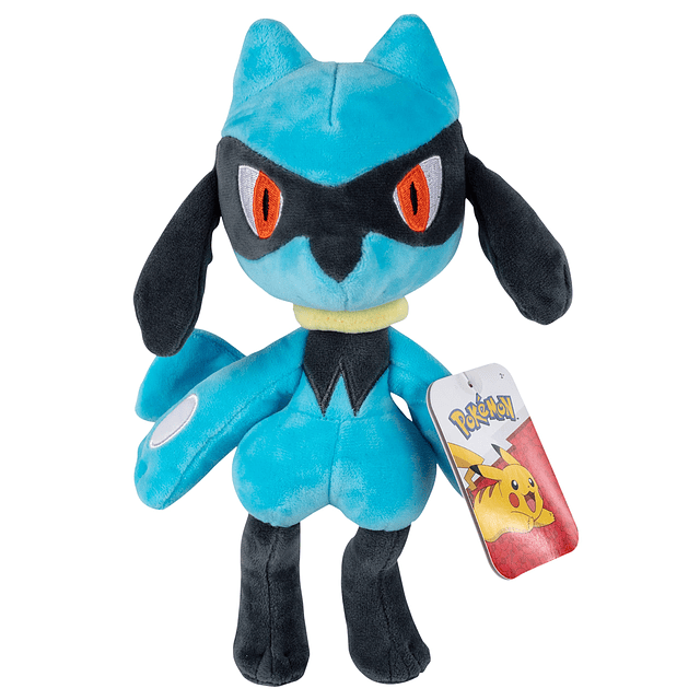 Pokemon Lucario & Riolu juguetes de peluche, paquete de 2, l