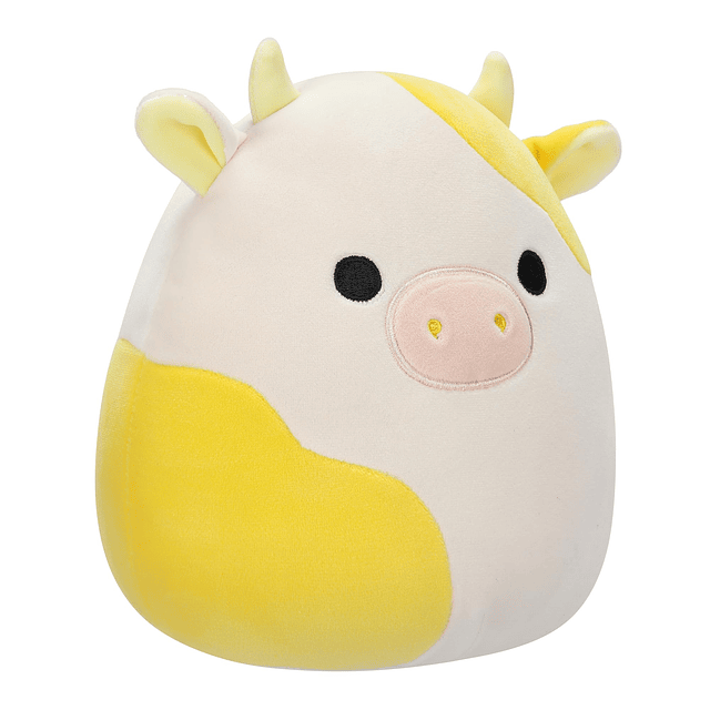 Peluche Original 19 cm Bodie la Vaca Amarillo y Blanco Pel