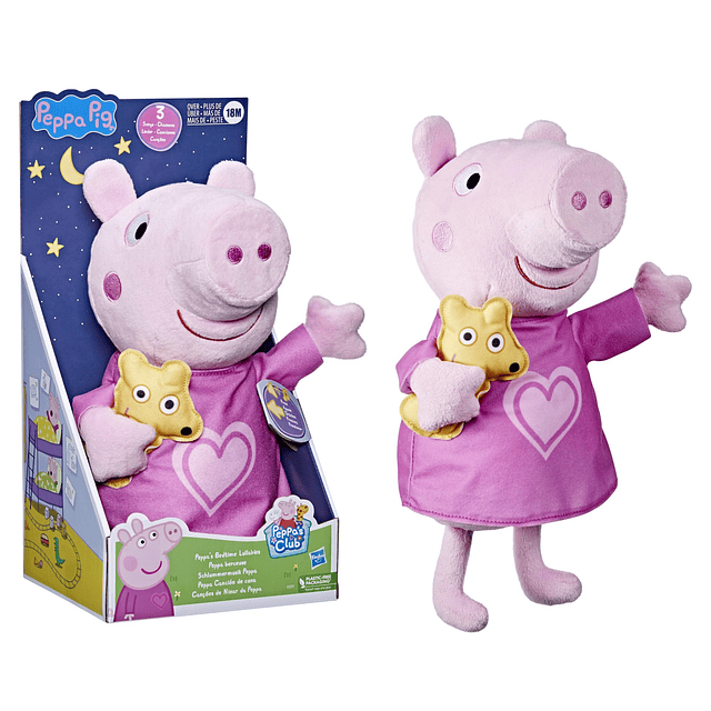 Peppa's Bedtime Lullabies Muñeco de peluche cantante con acc