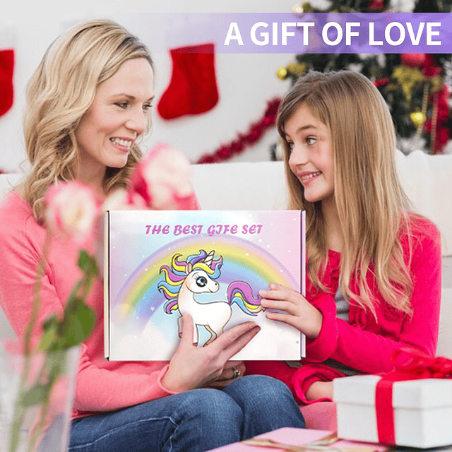 Regalos de unicornio para niñas de 3 4 5 6 7 8 años, juguete