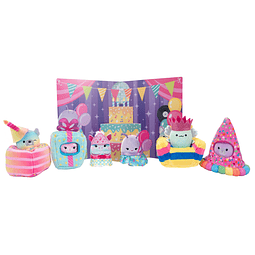 by Original Squishmallows Birthday Bash Set Seis peluches e