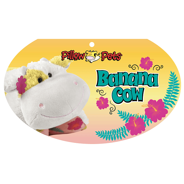 Juguete de peluche con aroma dulce de vaca de plátano, color