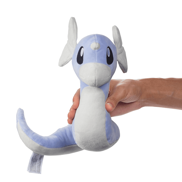 Peluche Dratini Pokémon de 8 pulgadas Licencia oficial Evo