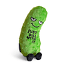 Pickle Foodie Plushie, divertido regalo de broma con meme, e