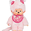 Peluche Niña Monchhichi Sakura (Flor de Cerezo) Rosa