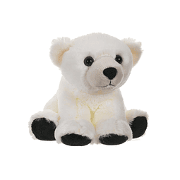 Wild Republic Oso Polar Bebé Felpa, Animal de Peluche, Jugue