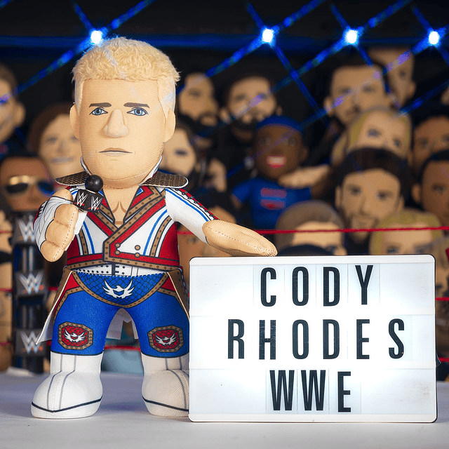 WWE Superstar Cody Rhodes Figura de felpa de 10 pulgadas Un