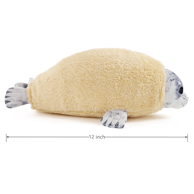 Chubby Blob Young Seal Pillow Soft Plushies, lindo juguete d