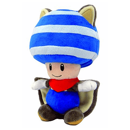 Toys Nintendo Flying Squirrel Toad 8 Peluche, Azul