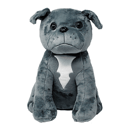 Animales de peluche: Magnum Peluche de perro Pitbull gris d