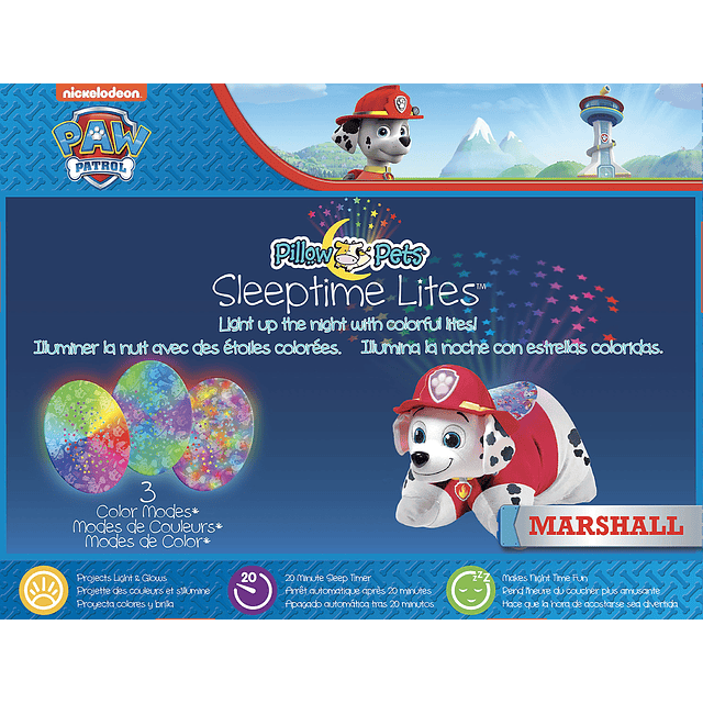 Paw Patrol Marshall Sleeptime Lites️ Luz nocturna de peluche