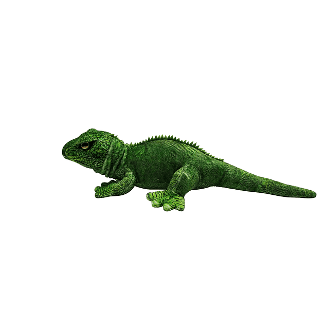 Juguete de peluche de 12.0 in, lagarto creativo, iguana, dra