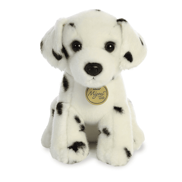 Adorable animal de peluche de cachorro dálmata de Miyoni Tot