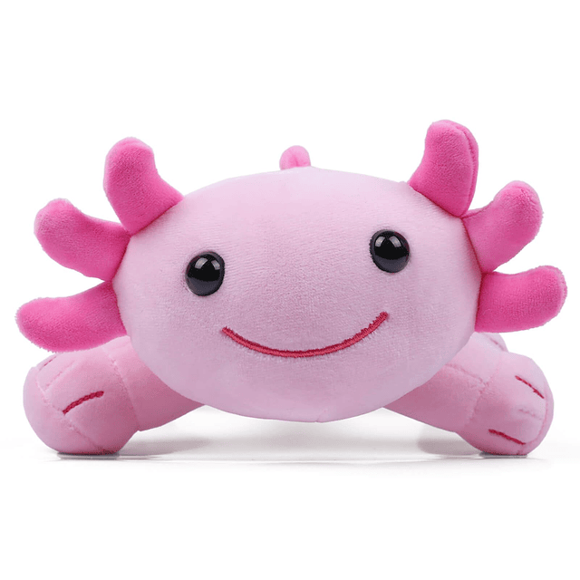 Juguete de peluche Axolotl, 10.8 pulgadas, suave y lindo Axo