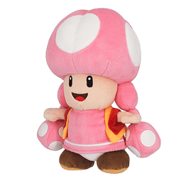 Peluche Super Mario All Star Collection AC33 Toadette de 7,5