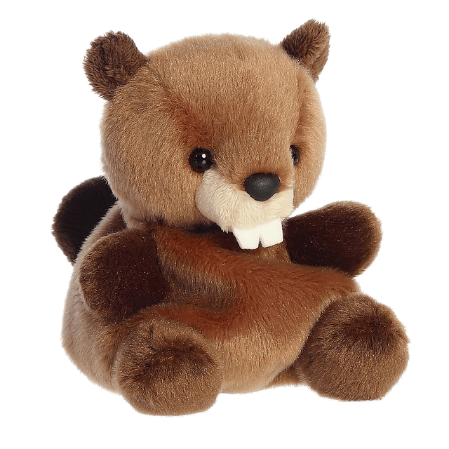 Adorable animal de peluche de castor masticable de Palm Pals