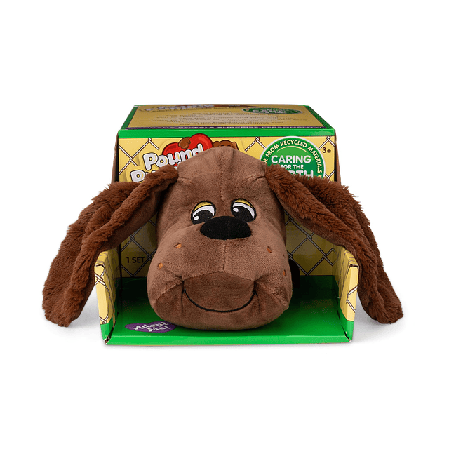 Pound Puppies Classic, Peluche marrón Zany, Ecológico, Edad