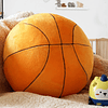 Almohadas de baloncesto naranja, regalo de almohada de pelot