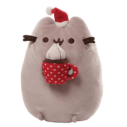 Peluche snackable navideño Gund Pusheen