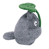 Mi vecino Totoro Totoro de 5 pulgadas con puf de hoja, fel