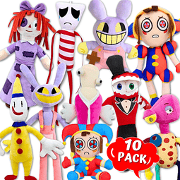 The Amazing Digital Circus Plush Bundle Juguetes de peluche