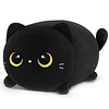 Lindo gato negro de peluche