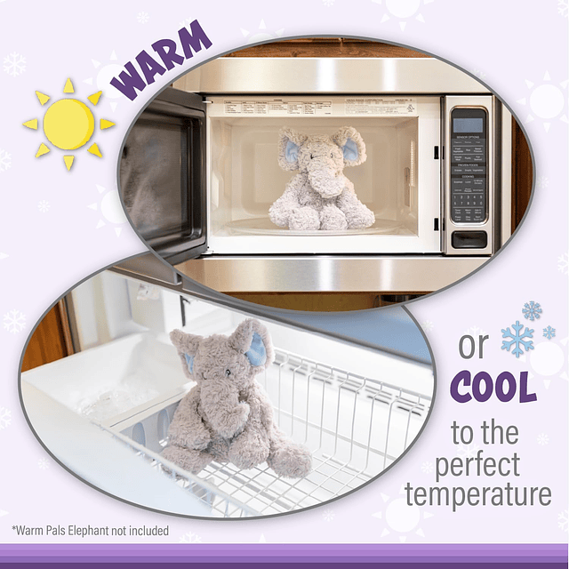 Warm Pals Conejito tímido 1.5 libras Acogedores juguetes