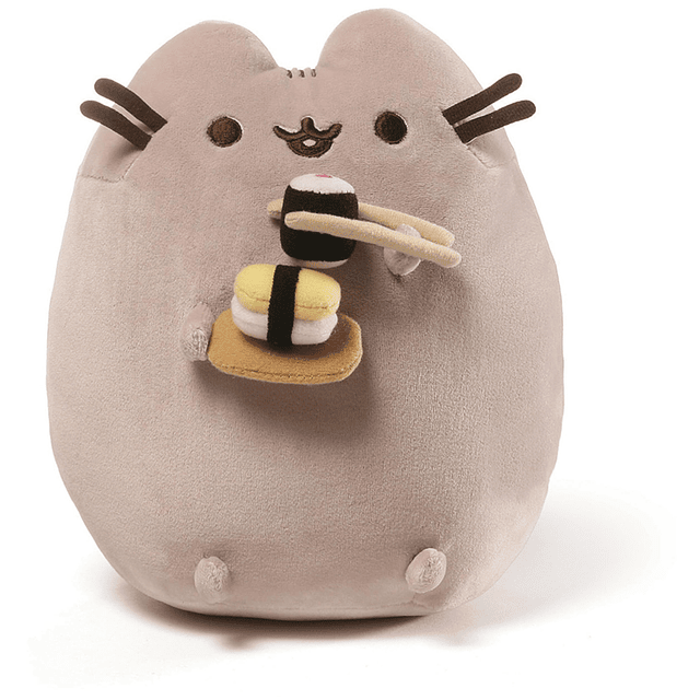 Pusheen Snackable Sushi Plush, animal de peluche para edades