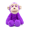 Animal de peluche de mono morado – Animal de peluche de apoy