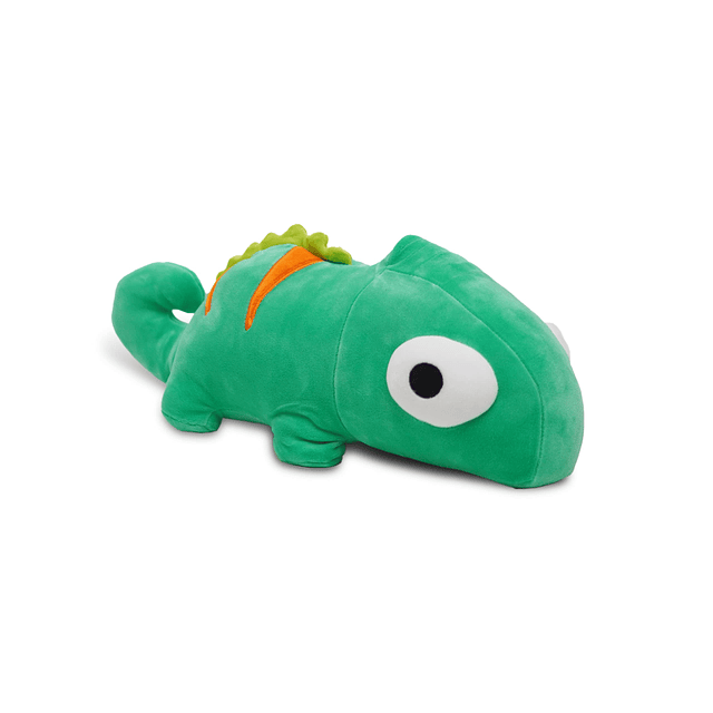 Lindo juguete de peluche camaleón – Peluche de reptil de pel