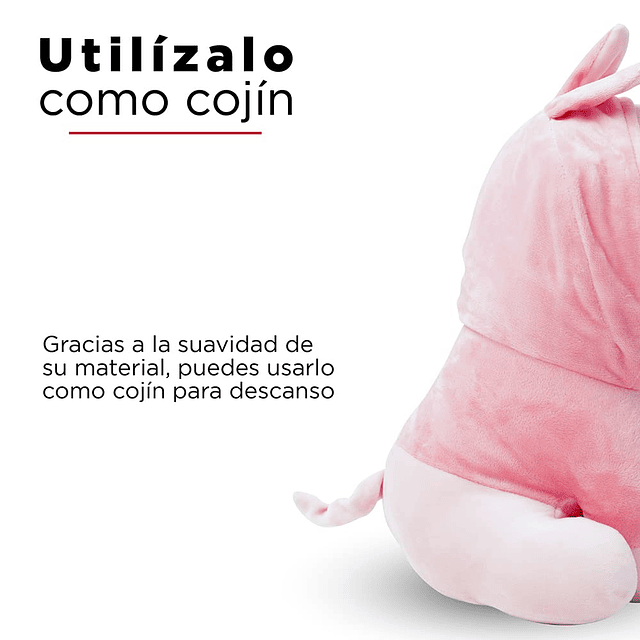 Peluche de cerdo sentado de 12,5 pulgadas con sudadera con c